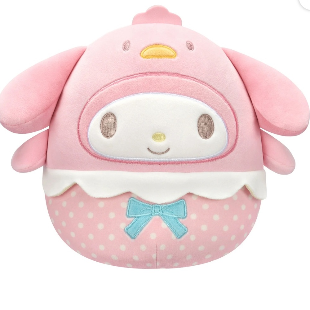 Squishmallows 8" My Melody Easter Chick Hello Kitty & Friends Plush Toy #1